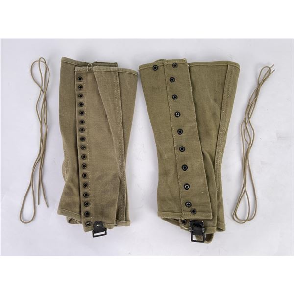 WW2 US Army Canvas Leggings