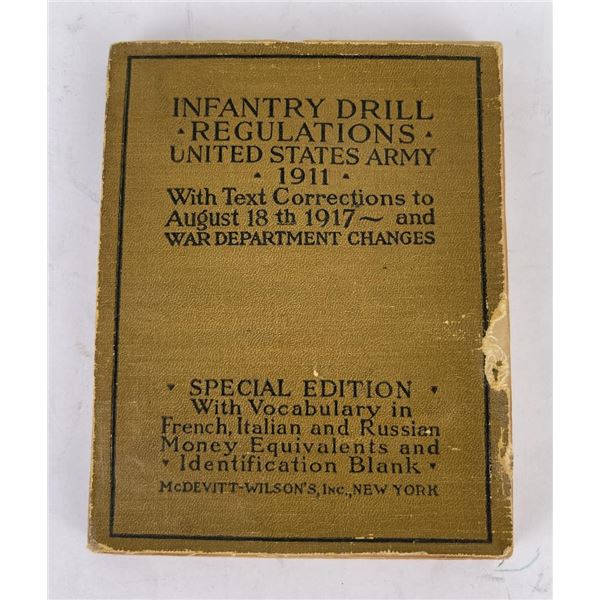 Infantry Drill Regulations 1911