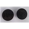 Image 1 : Model 1907 USS Indian Scout Collar Disc Pair