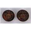 Image 1 : WW1 Original US Marine Corps Collar Discs