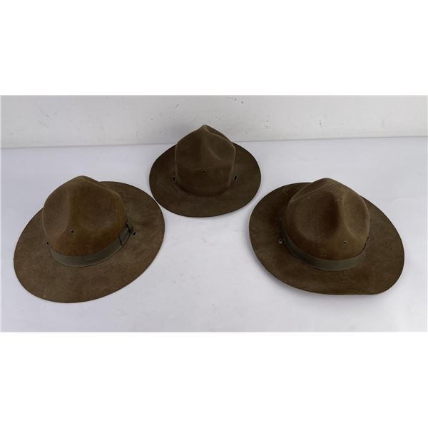 WW2 Drill Sargent Cavalry Campaign Hats
