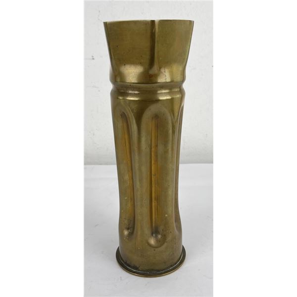 WW1 Prussian German 77mm Trench Art Shell Case