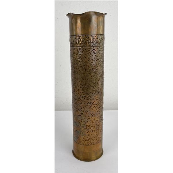 WW1 French 75mm Trench Art Shell