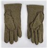 Image 2 : WW2 US Army Wool Gloves Size Medium