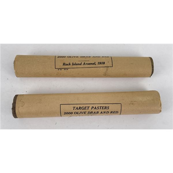WW1 Rock Island Target Shooting Pasters