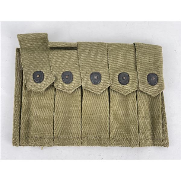 WW2 Thompson 5 Cell Magazine Pouch