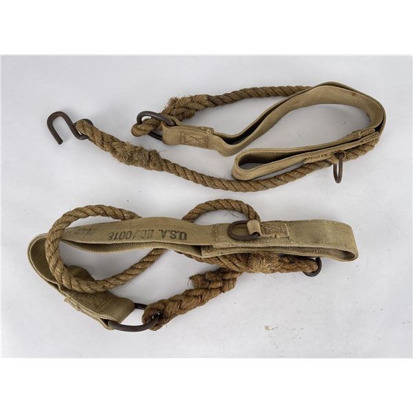 WW2 US 37mm M3 Canon Tow Straps