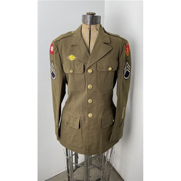 WW2 US Army 4 Pocket Uniform Jacket