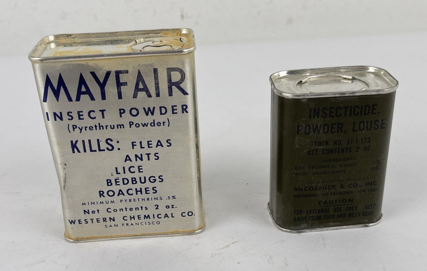WW2 Insecticide Louse Powder