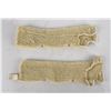 Image 1 : WW2 Set of Wool Knitted Winter Wristlets