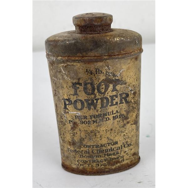 WW1 Doughboy US Army Foot Powder