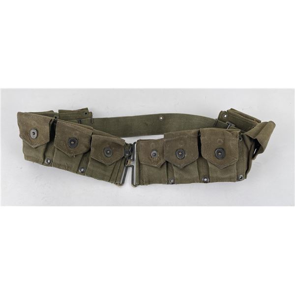 WW2 US Marine Corps 10 Pocket Cartridge Belt