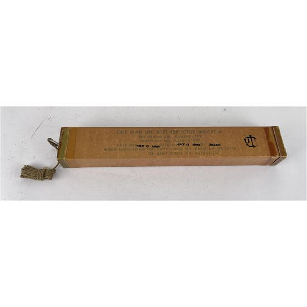 One Man Life Raft Reflector MX-137/a