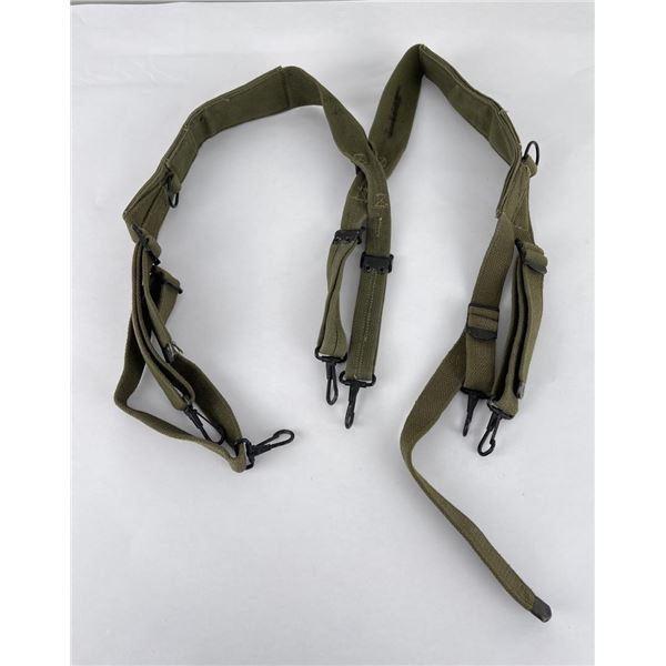 WW2 Model 1943 Cartridge Belt Suspenders