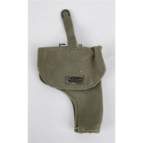WW2 Italian Army Beretta Pistol Canvas Holster