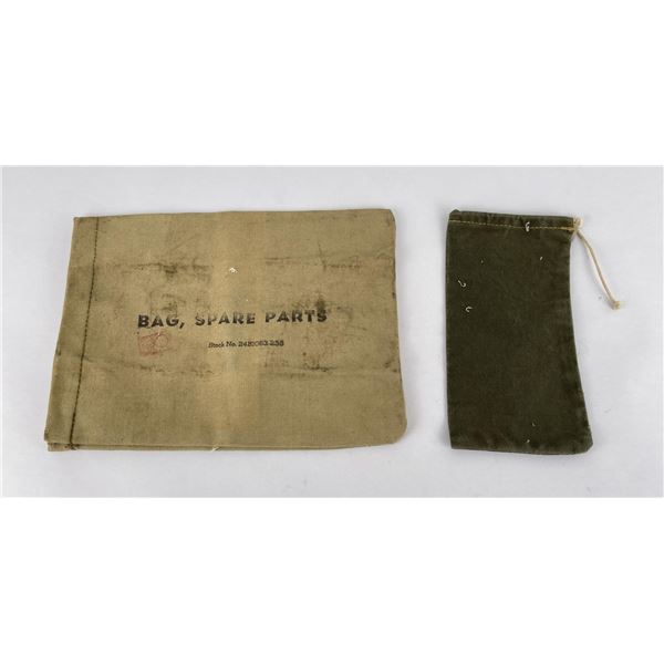 WW2 Machine Gun Spare Parts Bags