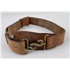 Image 1 : WW1 Canadian Russet Belt Snake Buckle