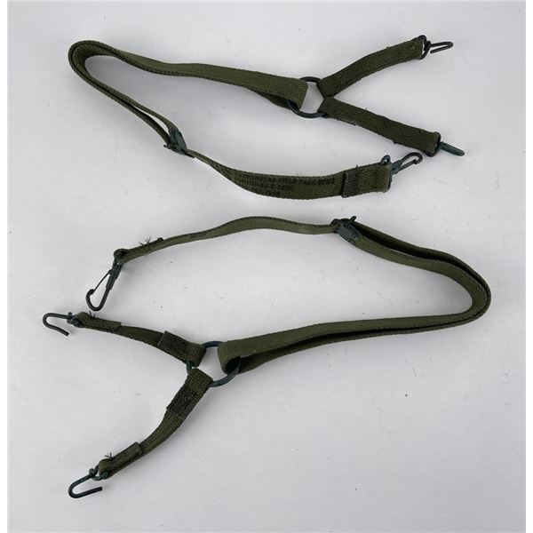 Vietnam US Marine Cartridge Belt Pack Suspenders