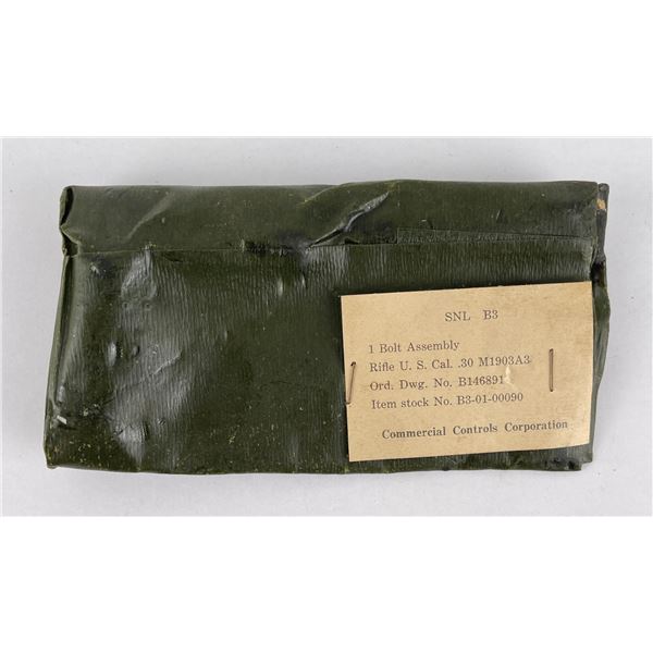 WW2 1903A3 Rifle Bolt in Original Packaging