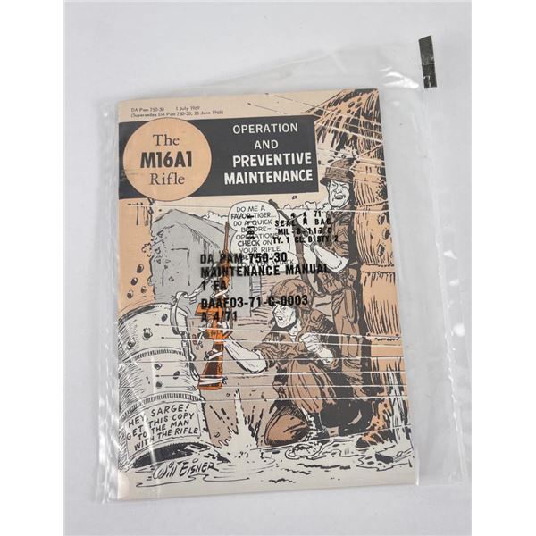 Vietnam War M16A1 Rifle Manual