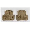 Image 1 : British Army Enfield Rifle Clip Pouches Enfield