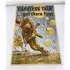 Image 1 : WW2 Careless Talk Got There First Poster