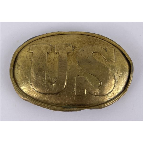 Original Civil War Puppy Paw Union Belt Buckle