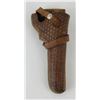 Image 1 : Eubanks Tooled Leather Pistol Holster