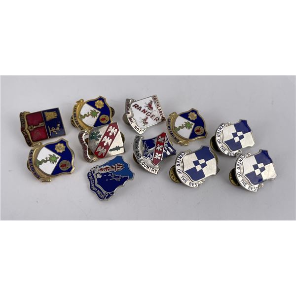 Collection of US Army DI Pins