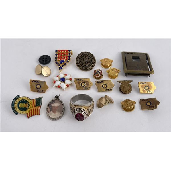 Collection of Military and American Legion Items