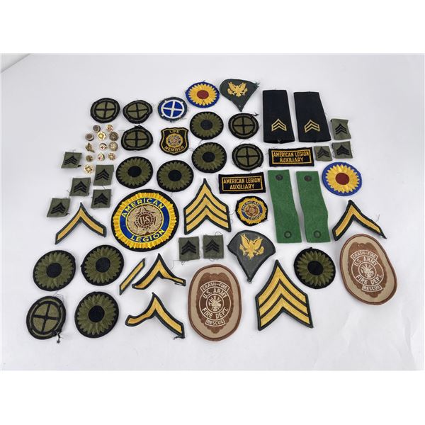 Collection of US Army Patches