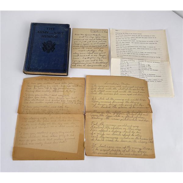 WW2 The Army and Navy Hymnal