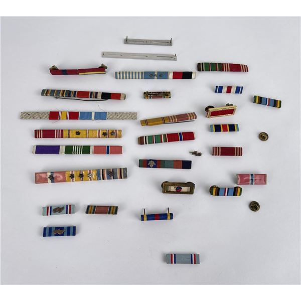 Assortment of WW2 Uniform Ribbons