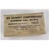 Image 1 : WW2 M1 Carbine 50 Dummy Training Cartridges