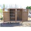 Image 2 : Knaack Jobmaster Cabinet Steel Jobsite 2 Door & Open Side on Wheels Model 111