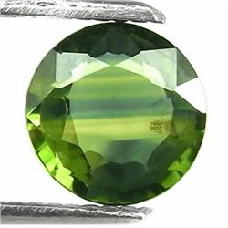 2.8mm FLAWLESS Shinning Clean Natural Green Sapphire  RETAIL $260 (GEM-3739R)