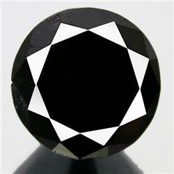 7.24ct. RARE Excellent DEEP BLACK Natural Diamond RETAIL $27500 (GEM-3663)