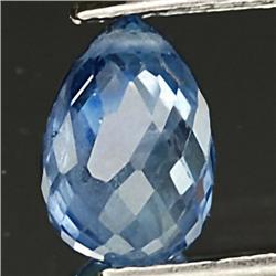 .3ct. Top Rich Blue Sapphire Briolette VS RETAIL $275 (GEM-3182R)