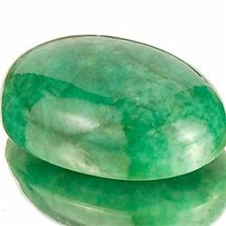 130.00ct. Stunning Green Huge Natural S. American Cabochon Emerald  RETAIL $10500 (GEM-3799)