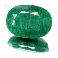 17.71ct. Excellent Oval Cut American Emerald RETAIL $1950 (GEM-6915)