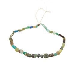 Rare Roman Glass Hand Strung Necklace (ANT-514)