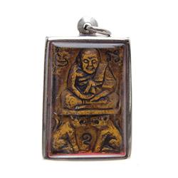 Antique Clay Buddha Amulet  (ANT-625)