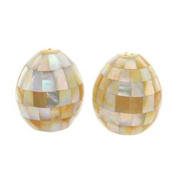 Handcrafted Mother of Pearl Salt & Pepper (DEC-247)