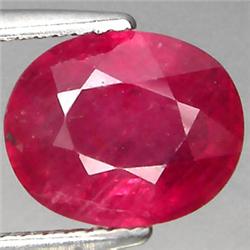 3.99ct RARE Top AAA Pink Red Ruby Mogok VS Oval Cut  RETAIL $4250 (GEM-3989)