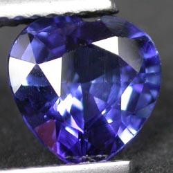 2.07ct VERY RARE  Extreme Tanzanite Color Sapphire Ceylon VVS RETAIL $12500 (GEM-4037)