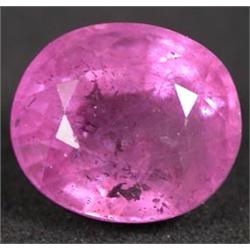 1.41ct VERY RARE  Fabulous  Pink Sapphire Oval RETAIL $1100 (GEM-4044)