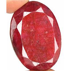 120.00ct Museum Grade Pigeon Blood Red African Natural Ruby  RETAIL $5500 (GEM-4111)