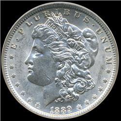 1889 US Morgan Silver Dollar Graded (COI-1259)