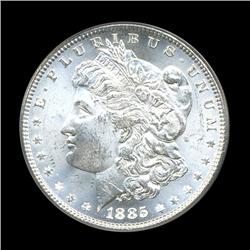 1885 Morgan $1 Silver Coin PCGS MS64  (COI-975)