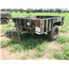 Image 2 : Military Cargo Trailer M1102 Flatbed Open Trailer w/ Tow Ring 128"L x86"W x48"H
